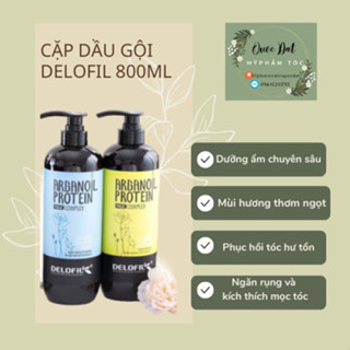  Dầu gội xả dưỡng ẩm Delofil cao cấp chính hãng 100% cam kết 