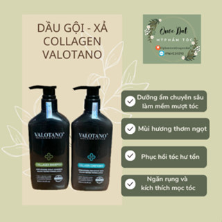 Cặp dầu gội xả VALOTANO 500ml