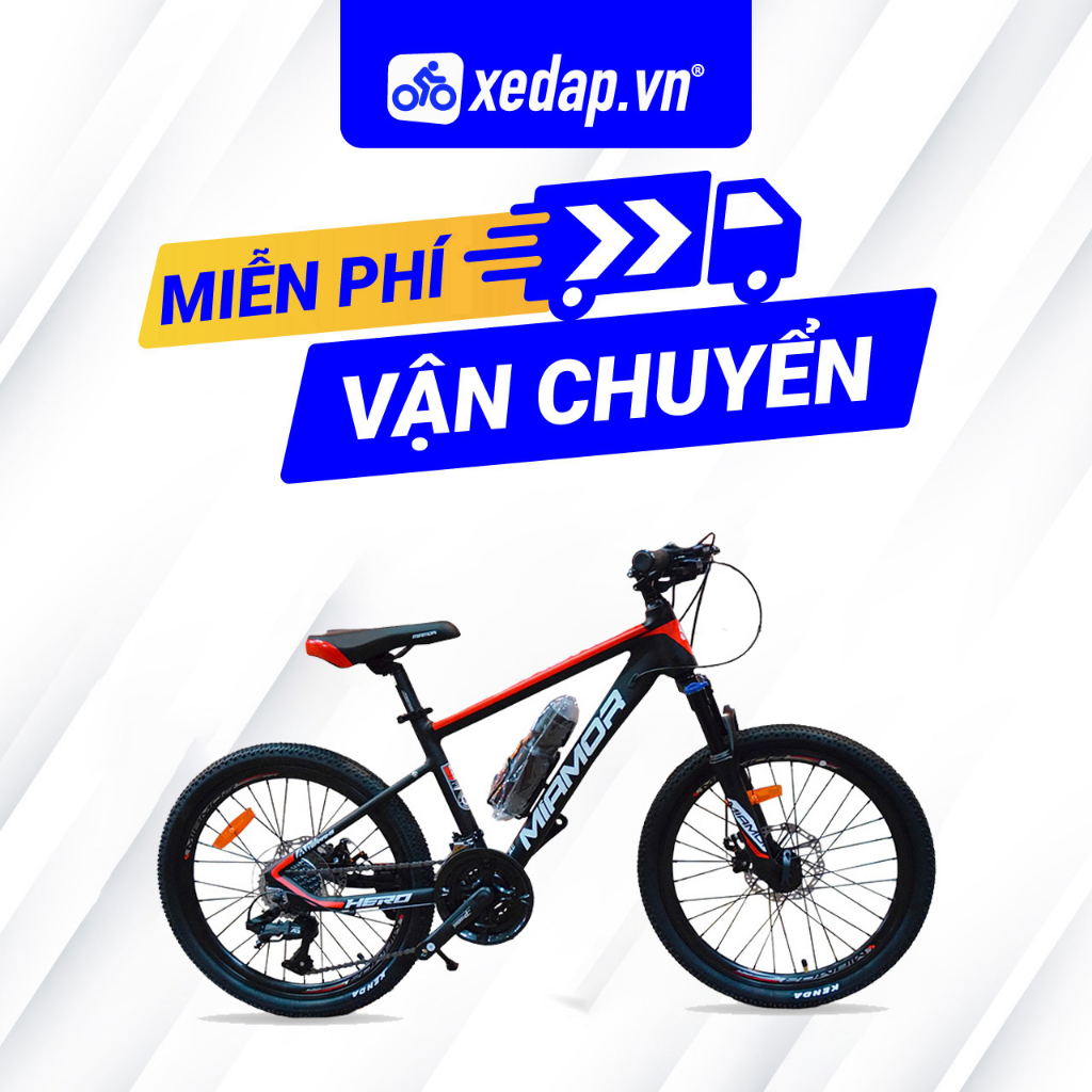 Xe Đạp Địa Hình MTB VINBIKE MIAMOR Hero – Phanh Đĩa, Bánh 24 Inches – 2022