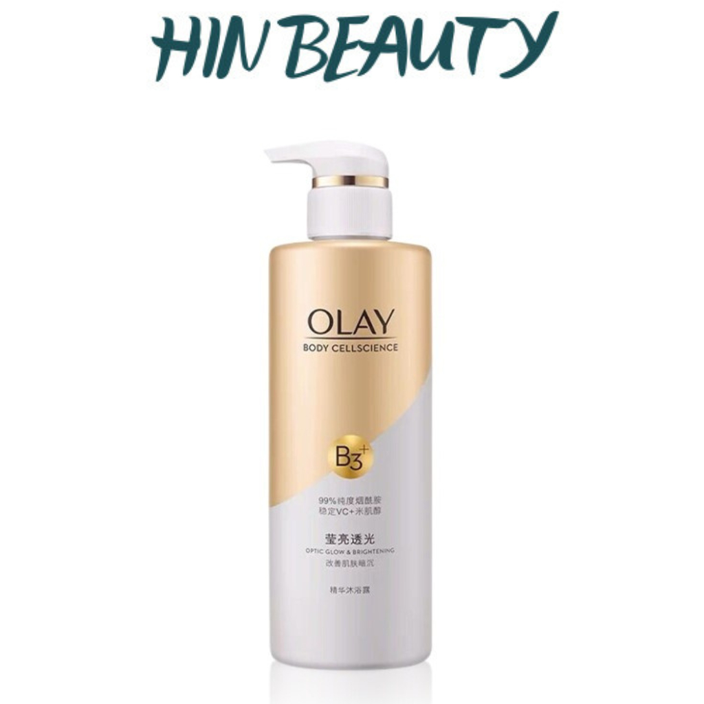 Sữa Tắm OLAY B3+ Vitamin C Dưỡng Ẩm Làm Đều Màu Da - Hàng Nội Địa Trung Chai 500ML - HIN BRAUTY68