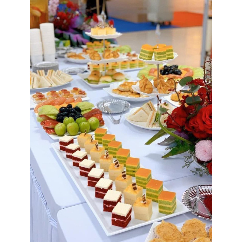 đồ tiệc trà cho thuê,đồ tiệc ngọt, tiệc tea break