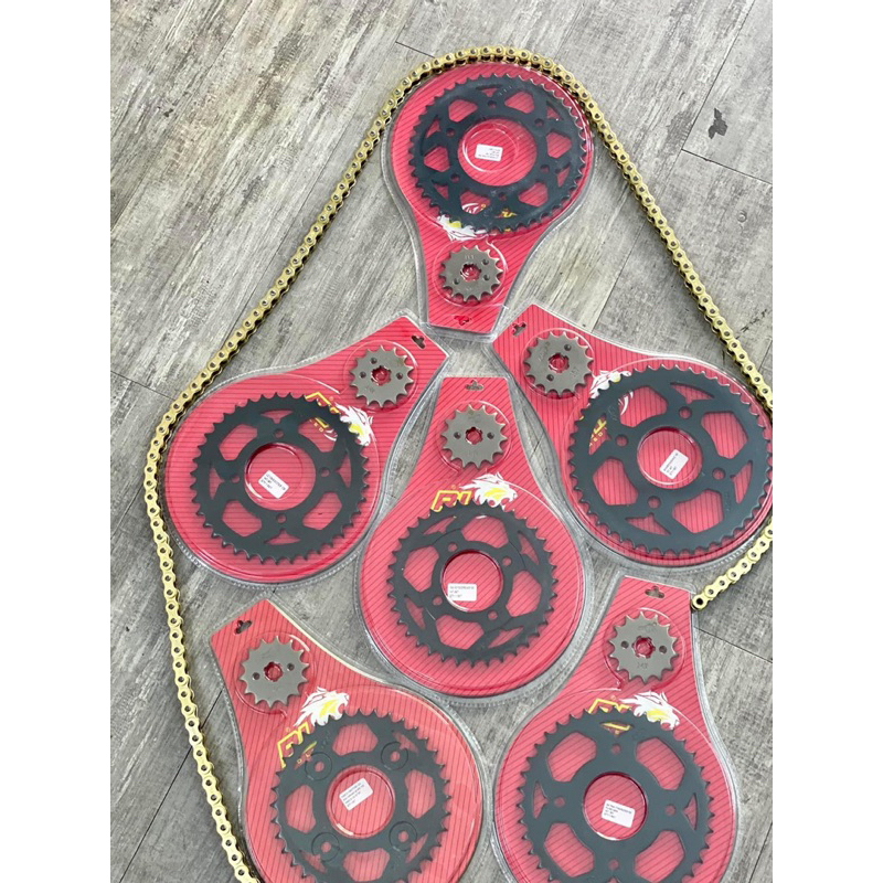 Nhông Sên Dĩa REDLEO Cho Ex135 5S/4S , Ex150 , Winner , Sonic , Satria Fi , Raider Fi