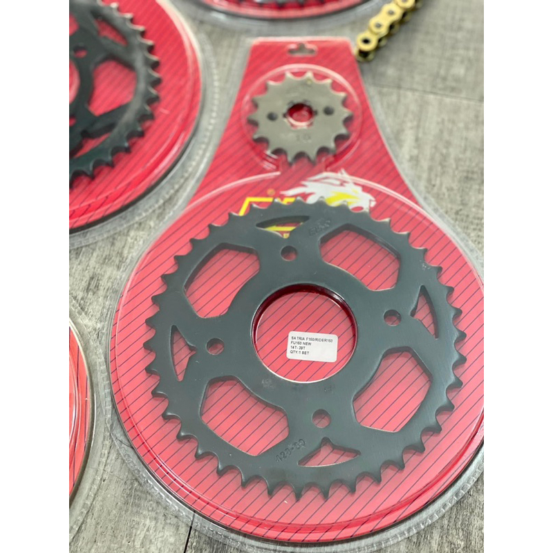 Nhông Sên Dĩa REDLEO Cho Ex135 5S/4S , Ex150 , Winner , Sonic , Satria Fi , Raider Fi