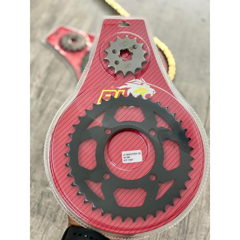 Nhông Sên Dĩa REDLEO Cho Ex135 5S/4S , Ex150 , Winner , Sonic , Satria Fi , Raider Fi