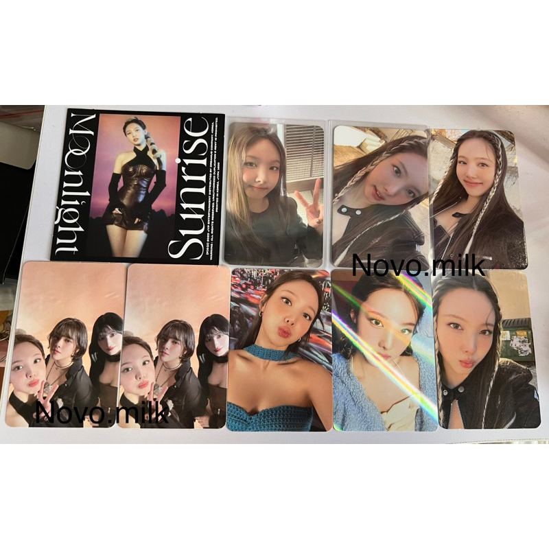 Thẻ hình ảnh card bo góc chính hãng Ready To Be Twice Nayeon Jihyo Tzu Dahyun