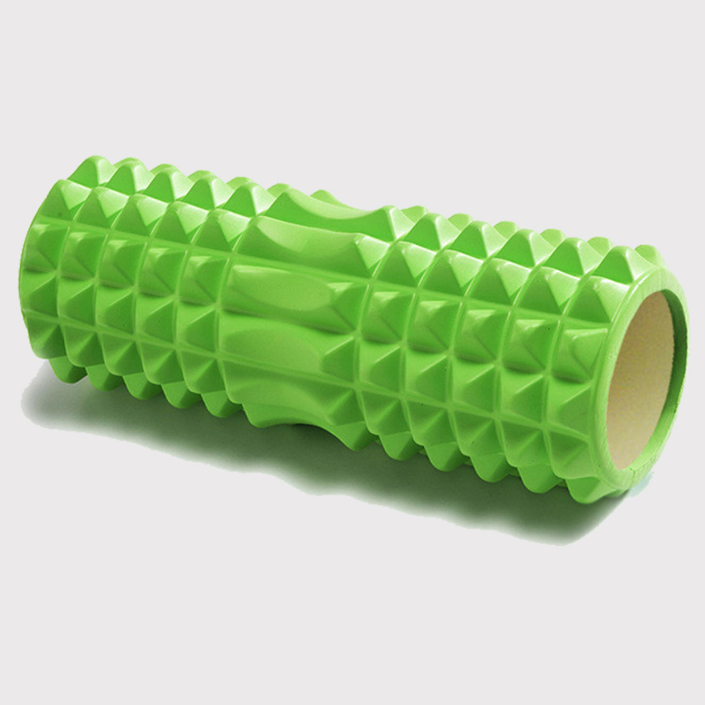 [Loại Ngắn 33cm] Con Lăn Yoga Massage Foam Roller - Ống Trụ Lăn Xốp Tập Thể Thao Giãn Cơ Gai Nhọn Chính Hãng Amalife