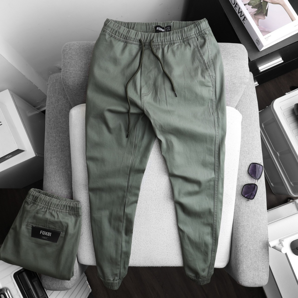 Quần Jogger Kaki FOX81