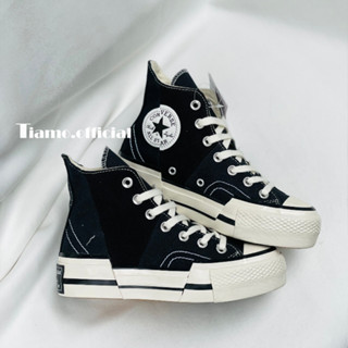 Giày Thể Thao Sneaker CVs Chuck 70 Plus Cao Cổ Màu Đen Cho Nam Nữ