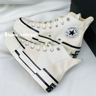 Giày Thể Thảo Sneaker CVs Chuck 70 Plus Cao Cổ Màu Trắng Cho Nam Nữ