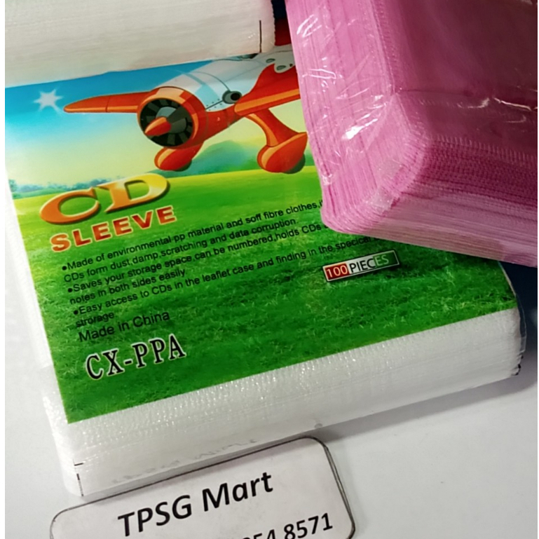 Bao xốp đựng CD - DVD (2 mặt) (Túi xốp 100 Cái - Túi đựng CD - DVD)