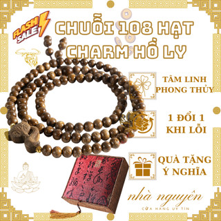 chuỗi vòng 108 hạt gỗ
