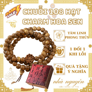 chuỗi vòng 108 hạt gỗ