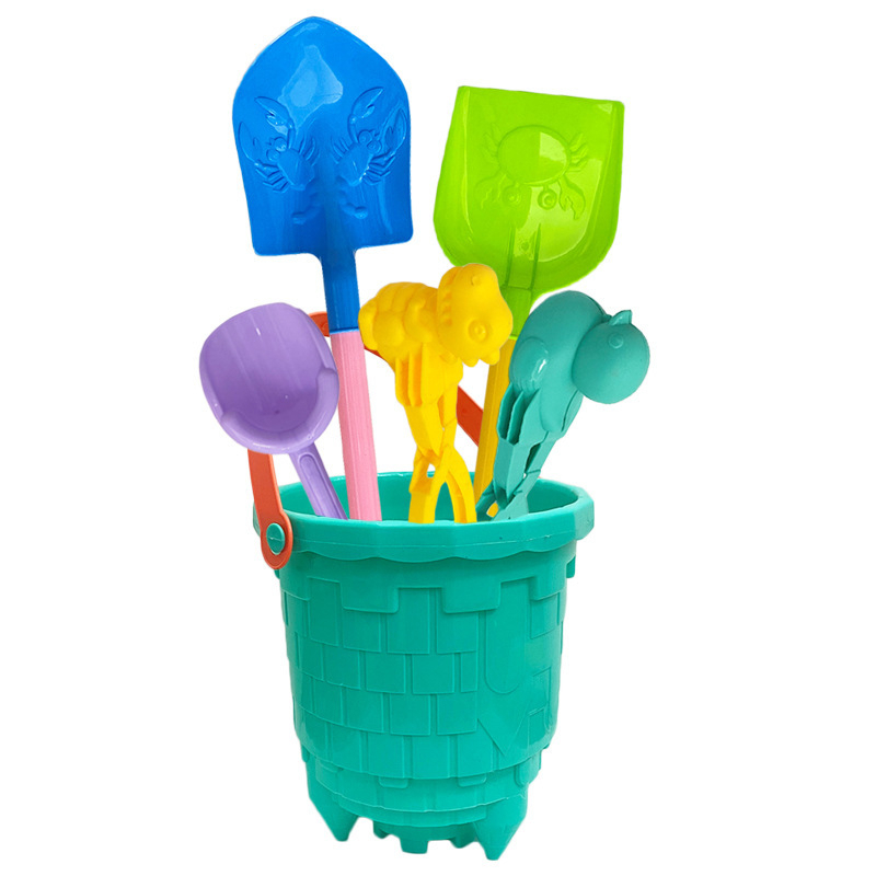 Đồ Chơi Vận Động Xúc Cát Bãi Biển Xô lt2 Và Guồng Cát Lớn Hàng Việt Nam