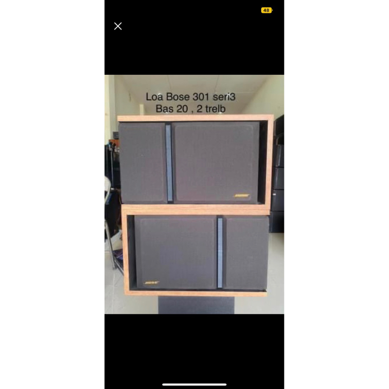 Loa bose 301 seri 3 malaysia cao cấp nghe nhạc hay ,hát cực ngọt
