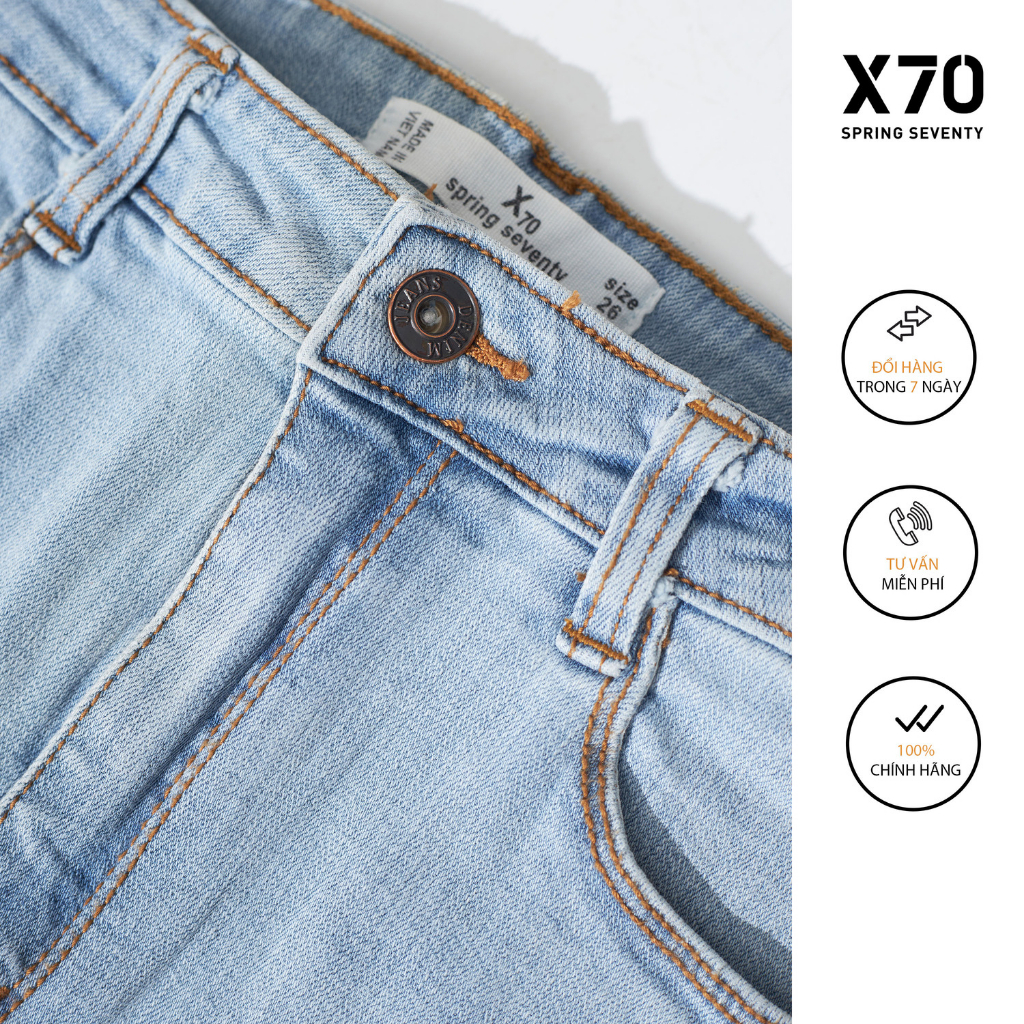 Quần Jeans Nữ Skinny Dáng Ôm Thời Trang X70 - 05550001