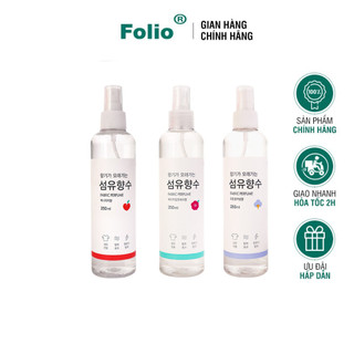 Xịt thơm quần áo Daiso Farbic Perfume 250ml Folio
