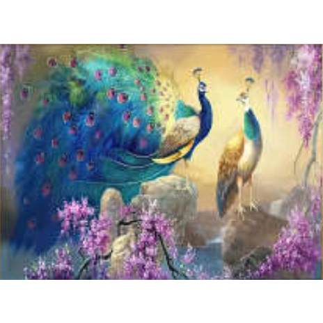 TRANH THÊU CHỮ THẬP PHU THÊ VIÊN MÃN A507 (120X60cm)