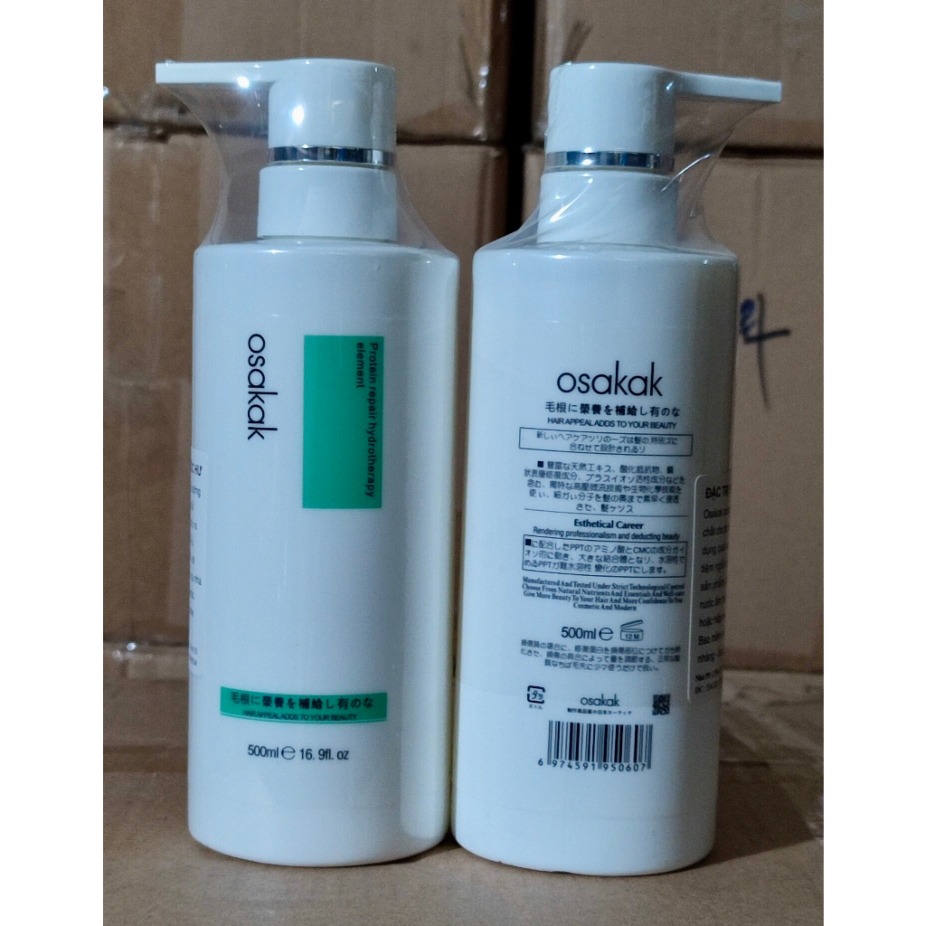 Kem hấp dầu ủ tóc xuất xứ nhật Osakak 500ml