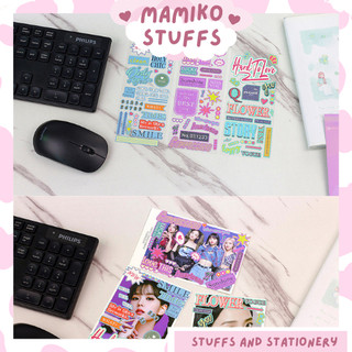 Sticker trang trí toploader, nhãn dán xinh 3 mẫu