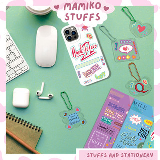 Sticker trang trí toploader, nhãn dán xinh 3 mẫu