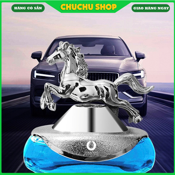 Nước hoa Ô tô, tinh dầu khử mùi xe hơi mẫu Bạch Mã, hương thơm hoa cỏ nhẹ nhàng - ChuChuShop