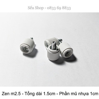  Ốc vặn tay nắp case vỏ cây máy tính PC - ốc trắng 