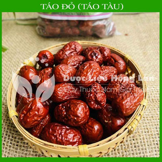 Thảo dược TÁO ĐỎ khô sạch đóng gói 500gram - congtyduoclieuhonglan