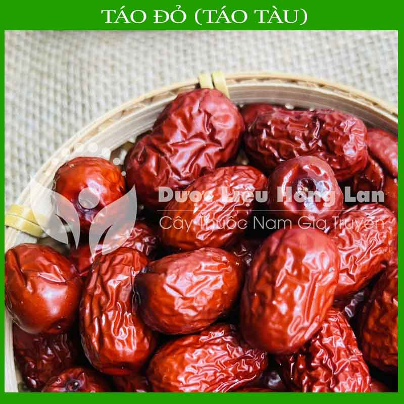 Thảo dược TÁO ĐỎ  khô sạch đóng gói 500gram - congtyduoclieuhonglan