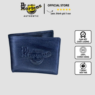 Ví dr. martens da bò nhập thái dáng vuông cao cấp