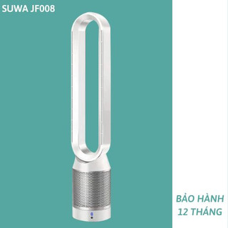 Quạt không cánh lọc không khí suwa jf008 - 8 tốc độ gió điều khiển từ xa -hẹn giờ thông minh