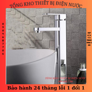 Vòi chậu rửa mặt, Vòi lavabo nóng lạnh chậu dương bàn cao cấp SNL 29 - tặng đôi dây cấp inox
