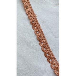 Ren chỉ bóng màu nâu bản 2cm