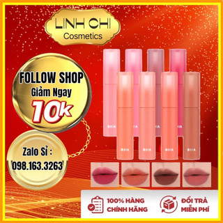 Son Kem Bbia Sheer Velvet Tint, Son Kem Lì Ẩm Mịn Lâu Trôi