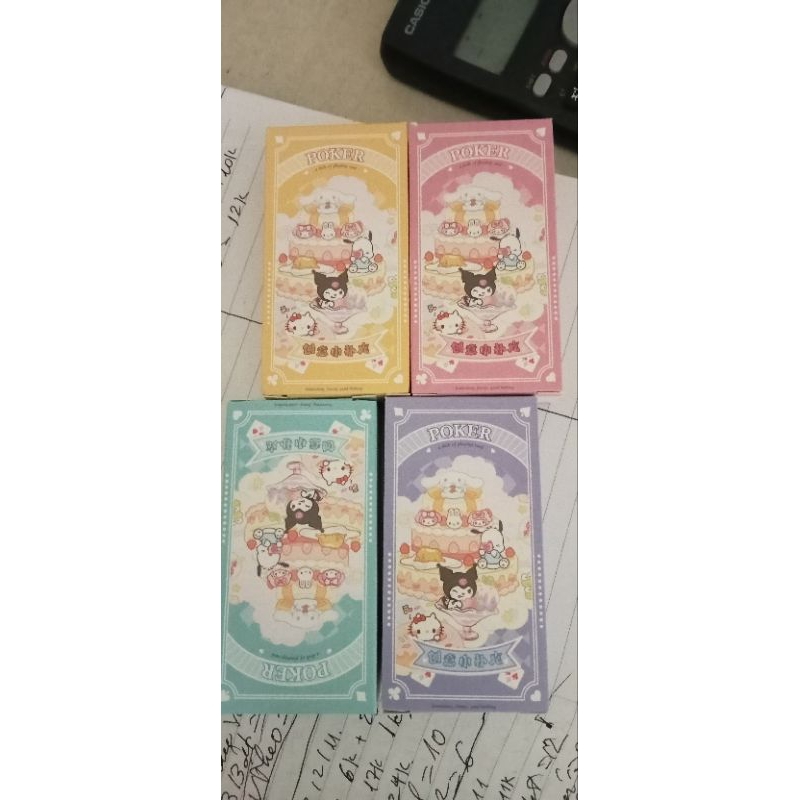 Bộ Bài Tây SANRIO 54 lá siêu đẹp và dễ thương.