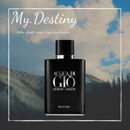 Nước Hoa Nam Acqua Di Gio Profumo Giò Đen 2ml/5ml/10ml