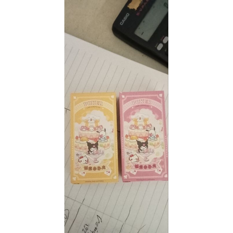 Bộ Bài Tây SANRIO 54 lá siêu đẹp và dễ thương.