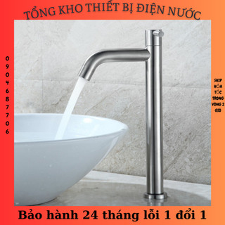 Vòi lạnh dương bàn chậu rửa mặt VL05 tặng dây cấp nước inox