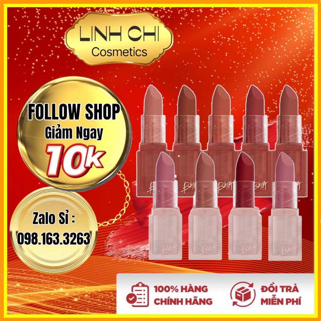Son Thỏi Lì Bbia Last Powder Lipstick