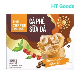 Cà phê sữa đá The Coffee House hộp 10 gói x 22g