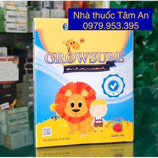 Siro bổ growsure enhanced hộp 30 gói