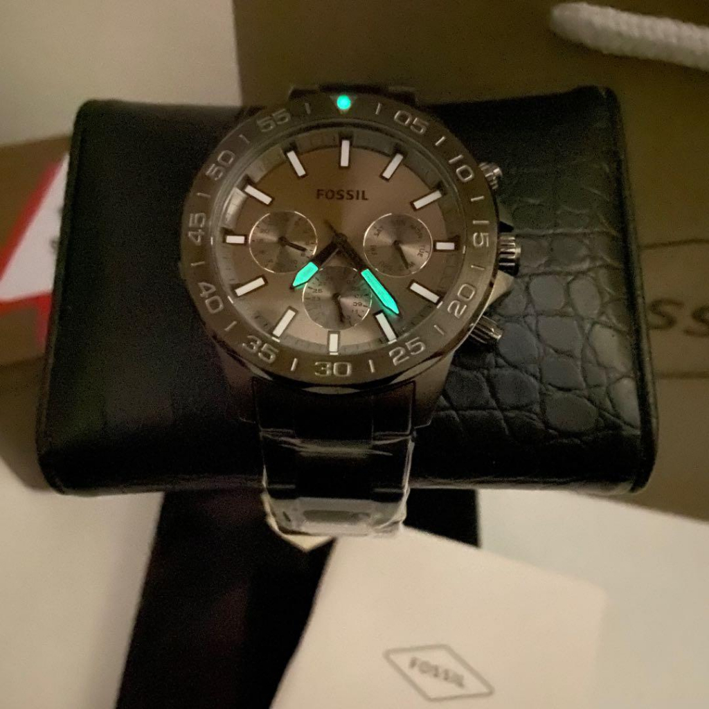 Đồng hồ nam fossil Pin BQ2491 BQ2492 BQ2493 dây thép , size 44mm