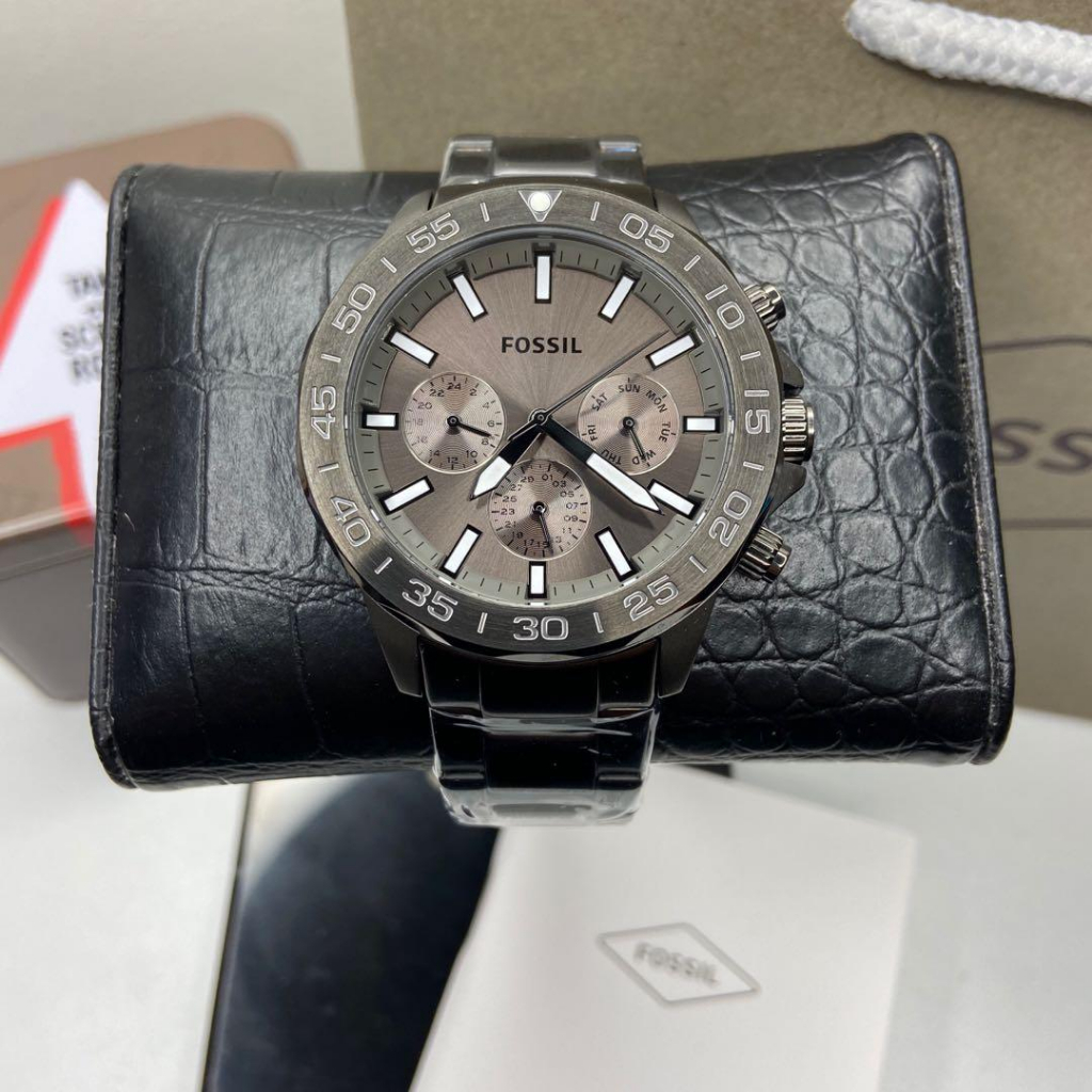 Đồng hồ nam fossil Pin BQ2491 BQ2492 BQ2493 dây thép , size 44mm