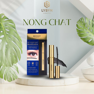 Mascara Nongchat Browit dài và cong mi dạng lược My Everyday 5.5g Endless Night
