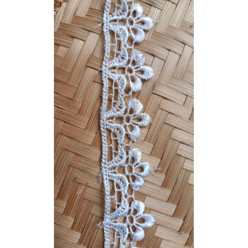 Ren chỉ bóng hình hoa bản 2.5cm