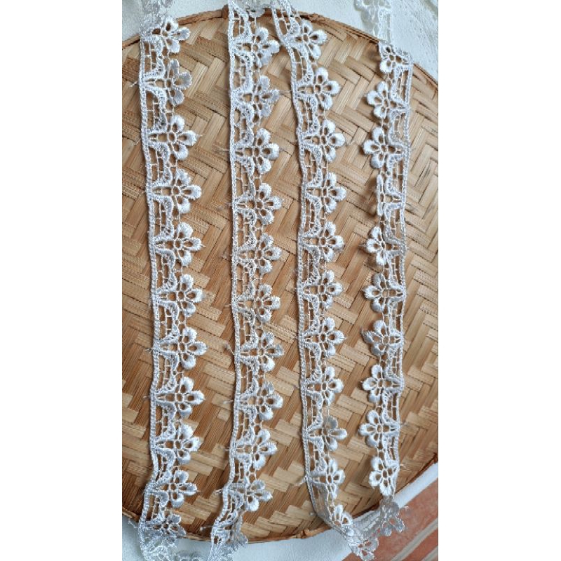 Ren chỉ bóng hình hoa bản 2.5cm