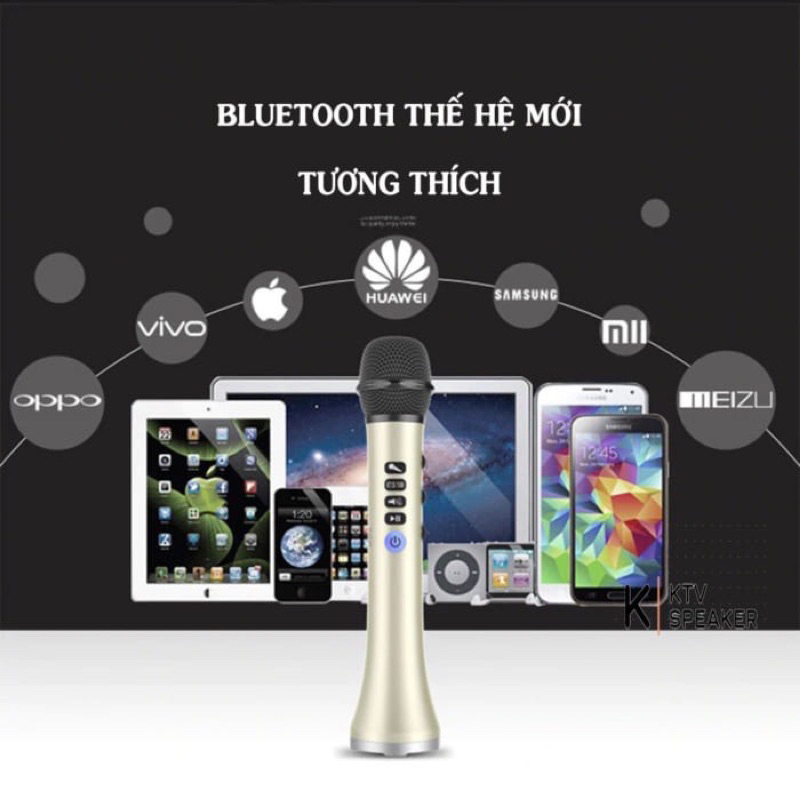 Micro karoke blutut L698 chống rú chống ù .Micro blutut L698