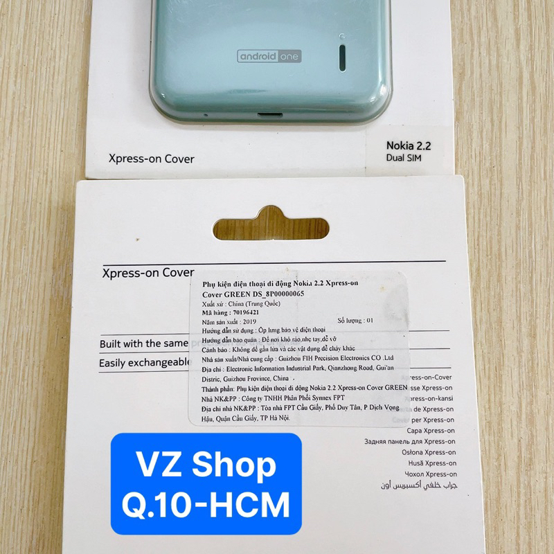 Chính hãng-Nắp lưng cho điện thoại Nokia 2.2 Xpress-on Cover