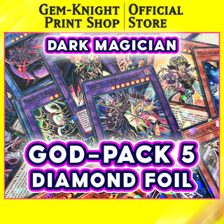 Bộ bài Yugioh - God Pack 5 - Dark Magician Diamond Foil