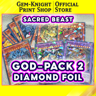 [Bài In] Bộ bài Yugioh - God Pack 2 - Booster Pack Ver