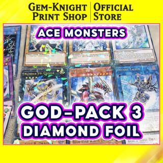 [Bài In] Bộ bài Yugioh - God Pack 3 - Booster Pack Ver